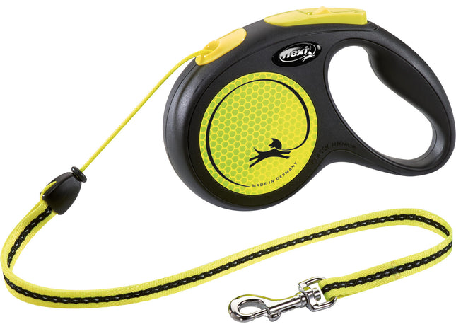 Schwarzes Neon-Seil von Trixie für aktive Hunde
