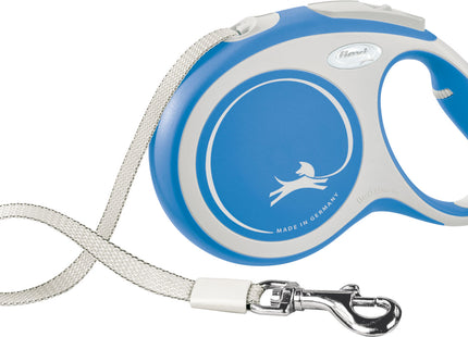 Trixie Flexi New COMFORT - blaue Gurt-Leine S