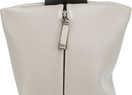 Praktischer Beutelspender in Hellgrau für unterwegs