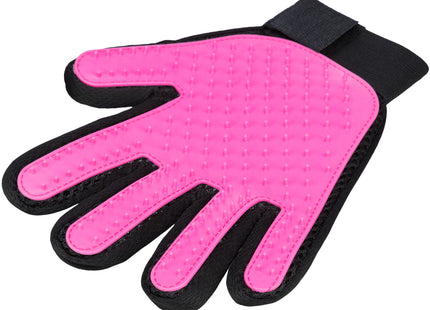 Trixie - Fellpflege Handschuh, Mesh Material/TPR, 16 × 24 cm, pink/s