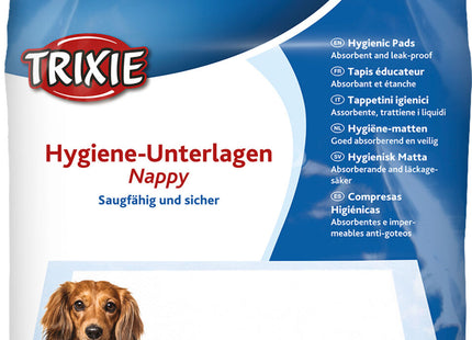 Trixie Hygiene-Unterlage Nappy - Schützende Einweg-Unterlage für Haustiere