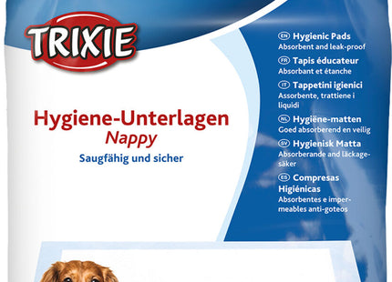 Trixie Hygiene-Unterlage Nappy - Schützende Einweg-Unterlage für Haustiere