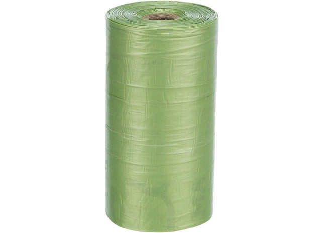 Umweltfreundliche Hundekotbeutel von Trixie, 4 Rollen à 20 Beutel, in Grün