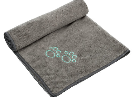 Trixie Top-Fix Handtuch für Hunde und Katzen, saugfähig und strapazierfähig