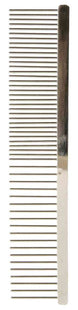 Metallkamm von Trixie mit feinen und groben Zinken, 16 cm