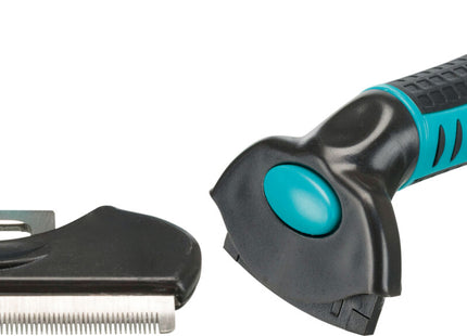 Trixie Carding-Striegel Kunststoff Metallklinge