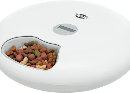 Automatischer Futterautomat TX51 in Weiss für Haustiere