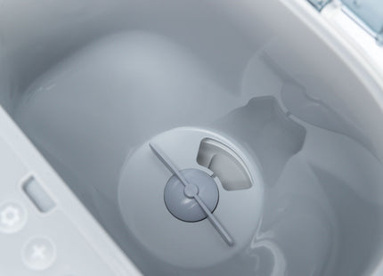 Automatischer Futterautomat für Haustiere in Weissgrau