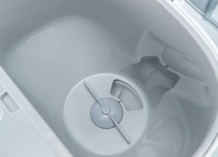 Automatischer Futterautomat für Haustiere in Weissgrau, smart und praktisch