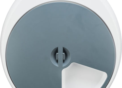 Automatischer Futterspender für Haustiere in Weissgrau