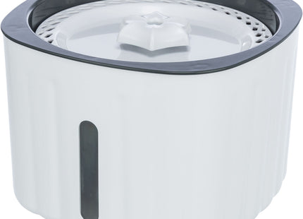 Trixie Trinkbrunnen Flower Kunststoff - hochwertiger Trinkbrunnen für Haustiere aus strapazierfähigem Kunststoff