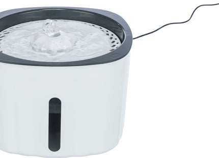 Trixie Trinkbrunnen Flower Kunststoff - hochwertiger Trinkbrunnen für Haustiere aus strapazierfähigem Kunststoff