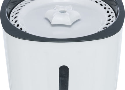 Trixie Trinkbrunnen Flower Kunststoff - hochwertiger Trinkbrunnen für Haustiere aus strapazierfähigem Kunststoff