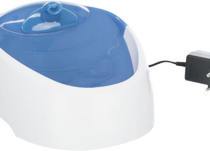 Automatischer Wasserspender für Haustiere, 1 Liter, weiss-blau