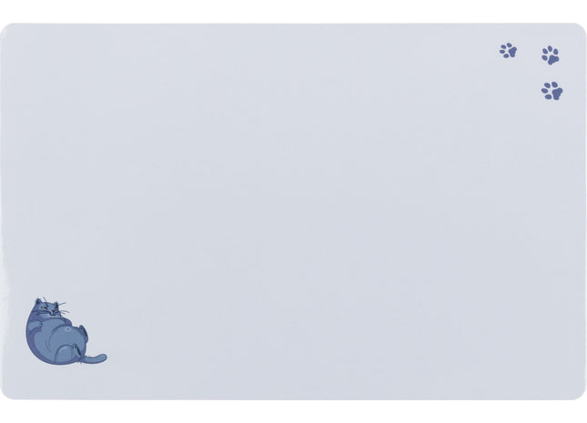Trixie Napfunterlage für dicke Katze mit Pfotenmuster