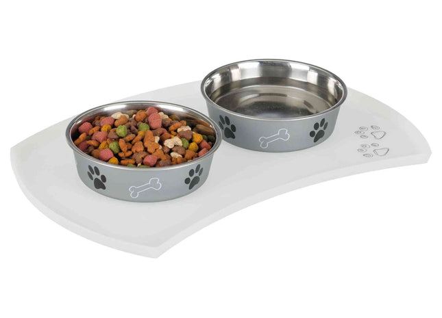 Trixie Napfunterlage aus transparentem Silikon