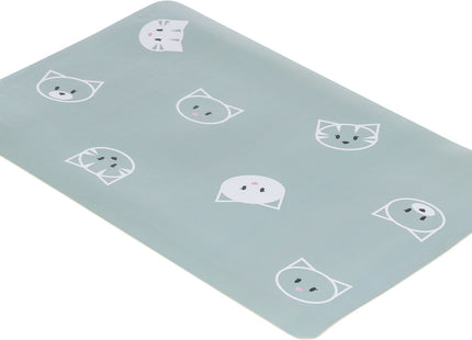 Trixie Napfunterlage Katze Mimi - salbei, 44x28 cm