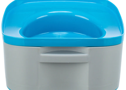 Stabiler Reisenapf in Dunkelgrau-Petrol von Trixie - ideal für unterwegs!