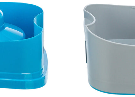 Stabiler Reisenapf in Dunkelgrau-Petrol von Trixie - ideal für unterwegs!