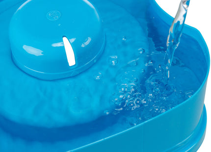 Stabiler Reisenapf in Dunkelgrau-Petrol von Trixie - ideal für unterwegs!