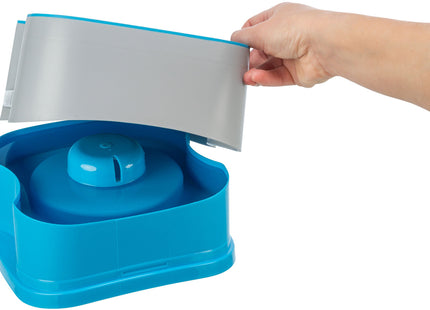 Stabiler Reisenapf in Dunkelgrau-Petrol von Trixie - ideal für unterwegs!