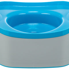 Stabiler Reisenapf in Dunkelgrau-Petrol von Trixie - ideal für unterwegs!