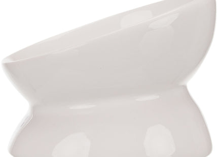 Trixie Keramiknapf für Katzen in weiss mit einem Durchmesser von 13 cm