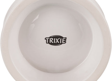 Trixie Keramiknapf für Katzen in weiss mit einem Durchmesser von 13 cm