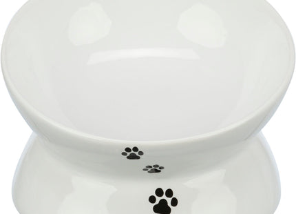 Trixie Keramiknapf für Katzen in weiss mit einem Durchmesser von 13 cm