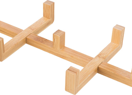 Keramikholz-Napfset in Grau-Natur für stilvolles Füttern