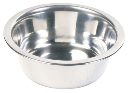 Trixie Ersatznapf für Haustierfutter - Hochwertiger Edelstahlnapf für Hunde und Katzen