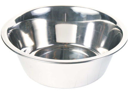 Trixie Ersatznapf für Haustierfutter - Hochwertiger Edelstahlnapf für Hunde und Katzen