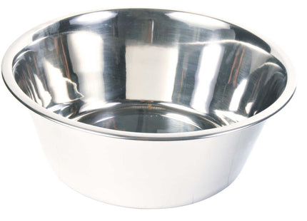 Trixie Ersatznapf für Haustierfutter - Hochwertiger Edelstahlnapf für Hunde und Katzen