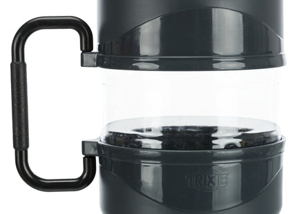 Praktisches Reiseset in Dunkelgrau von Trixie aus Kunststoff