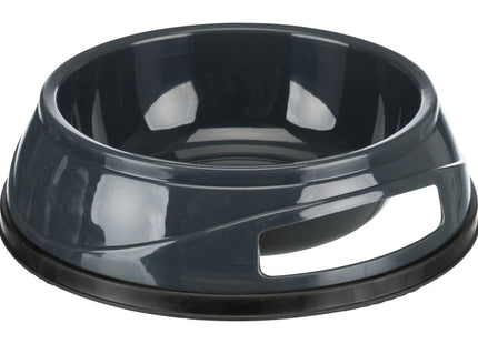 Trixie Kunststoffnapf mit Gummiring in verschiedenen Farben