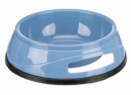 Trixie Kunststoffnapf mit Gummiring in verschiedenen Farben