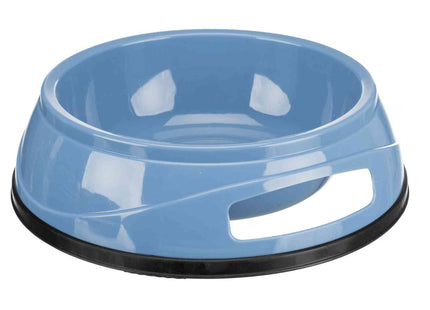 Trixie Kunststoffnapf mit Gummiring in verschiedenen Farben