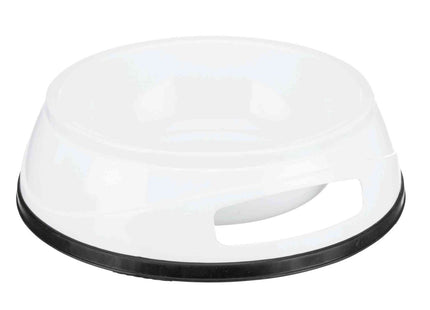 Trixie Kunststoffnapf mit Gummiring in verschiedenen Farben