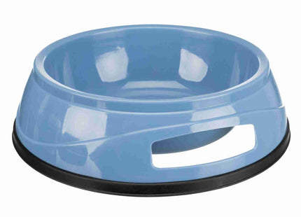 Trixie Kunststoffnapf mit Gummiring in verschiedenen Farben