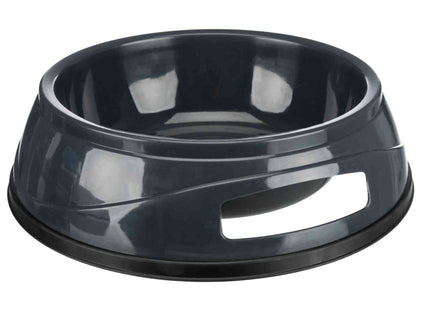 Trixie Kunststoffnapf mit Gummiring in verschiedenen Farben