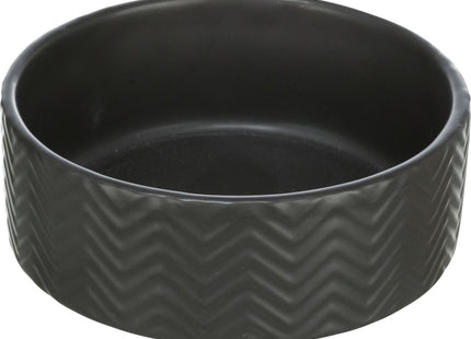 Schwarzer Keramiknapf von Trixie für stilvolles Fressen
