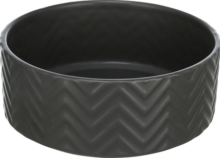Schwarzer Keramiknapf von Trixie für stilvolles Fressen