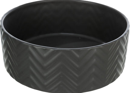 Schwarzer Keramiknapf von Trixie für stilvolles Fressen