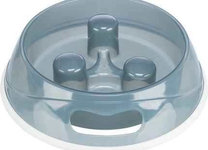 Trixie Slow Feed Napf - Hochwertiger Futternapf zur Förderung langsameren Fressens für Haustiere