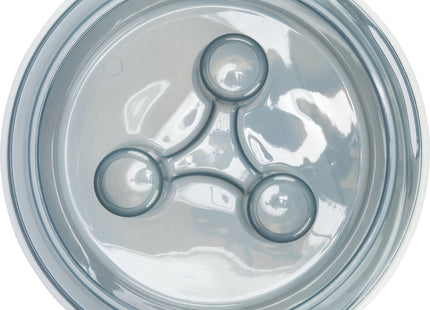 Trixie Slow Feed Napf - Hochwertiger Futternapf zur Förderung langsameren Fressens für Haustiere