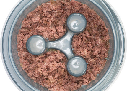 Trixie Slow Feed Napf - Hochwertiger Futternapf zur Förderung langsameren Fressens für Haustiere