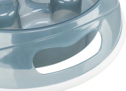 Trixie Slow Feed Napf - Hochwertiger Futternapf zur Förderung langsameren Fressens für Haustiere