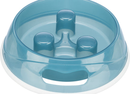 Trixie Slow Feed Napf - Hochwertiger Futternapf zur Förderung langsameren Fressens für Haustiere