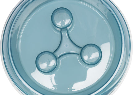 Trixie Slow Feed Napf - Hochwertiger Futternapf zur Förderung langsameren Fressens für Haustiere