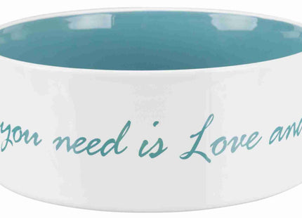 Keramiknapf in Creme-Hellblau für Haustiere von Trixie